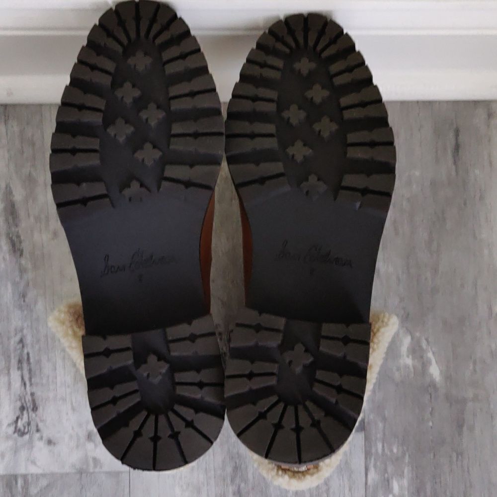 Sam Edelman Sherpa zip leather booties - Picture 7 of 8